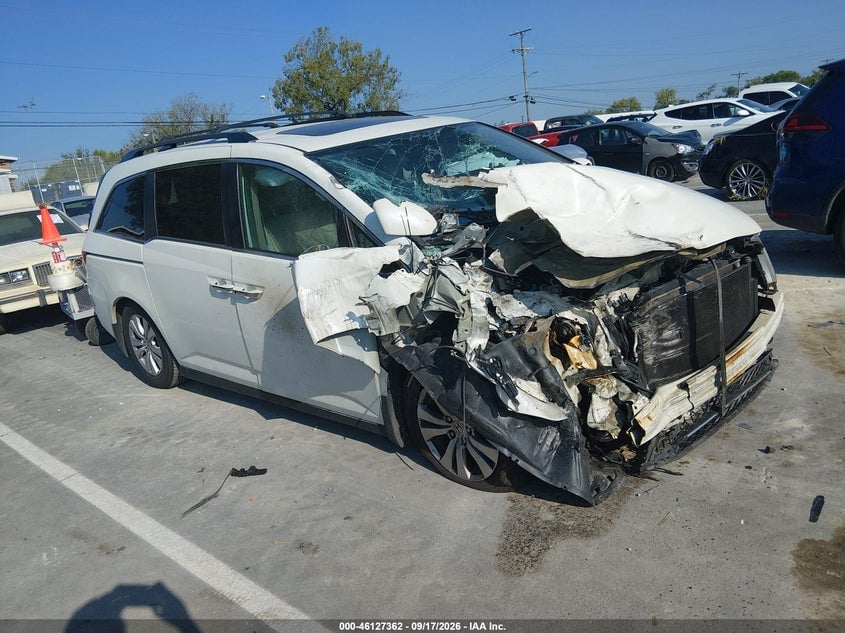 2016 HONDA ODYSSEY EX-L | 5FNRL5H6XGB075613 | UPCARS