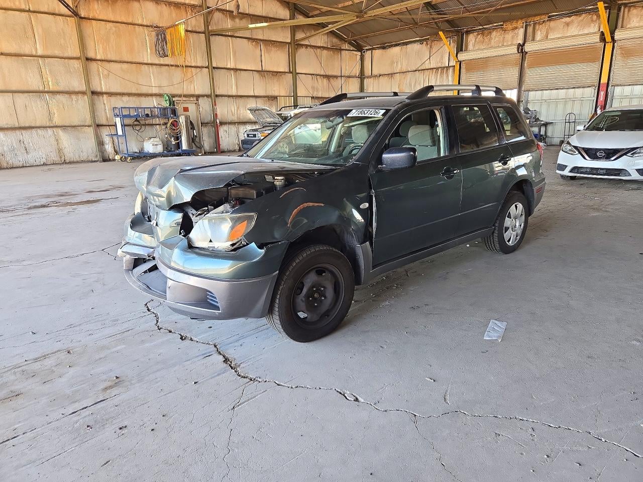 2004 MITSUBISHI OUTLANDER LS | JA4LX31F54U052391 | UPCARS