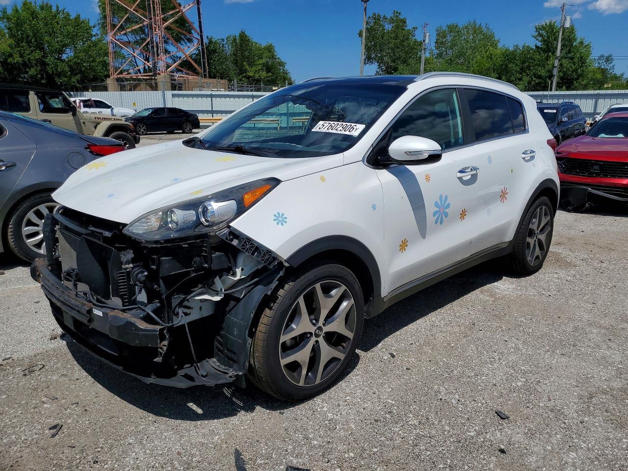2017 KIA SPORTAGE SX | KNDPR3A68H7187662 | UPCARS