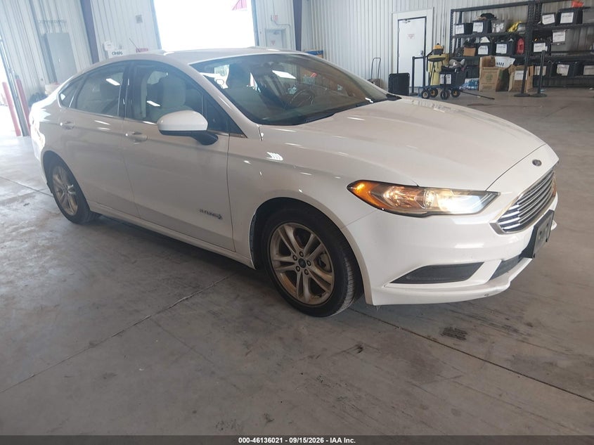 2018 FORD FUSION HYBRID S | 3FA6P0UU5JR141785 | UPCARS