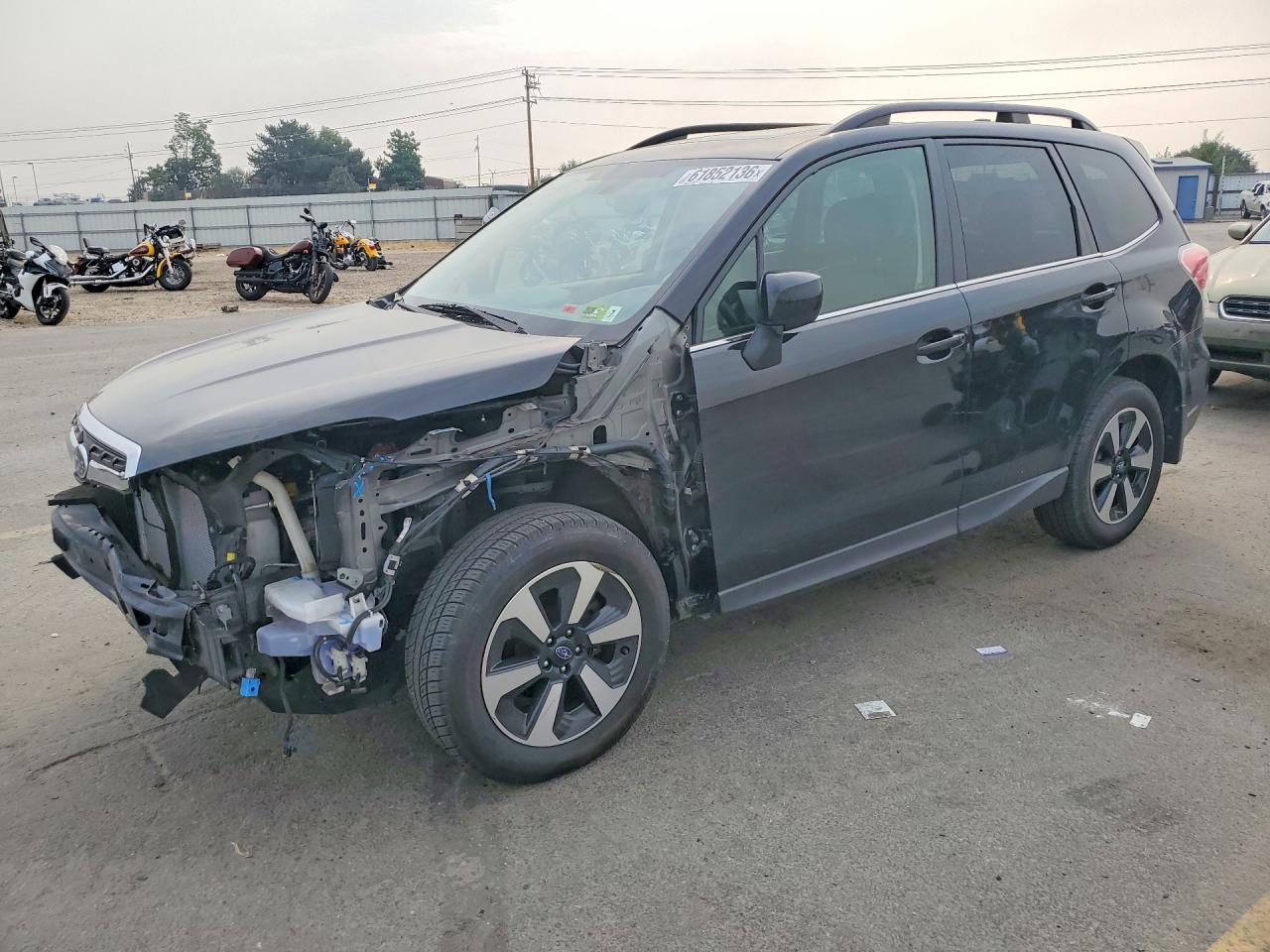2018 SUBARU FORESTER 2.5I LIMITED | JF2SJARC6JH501360 | UPCARS