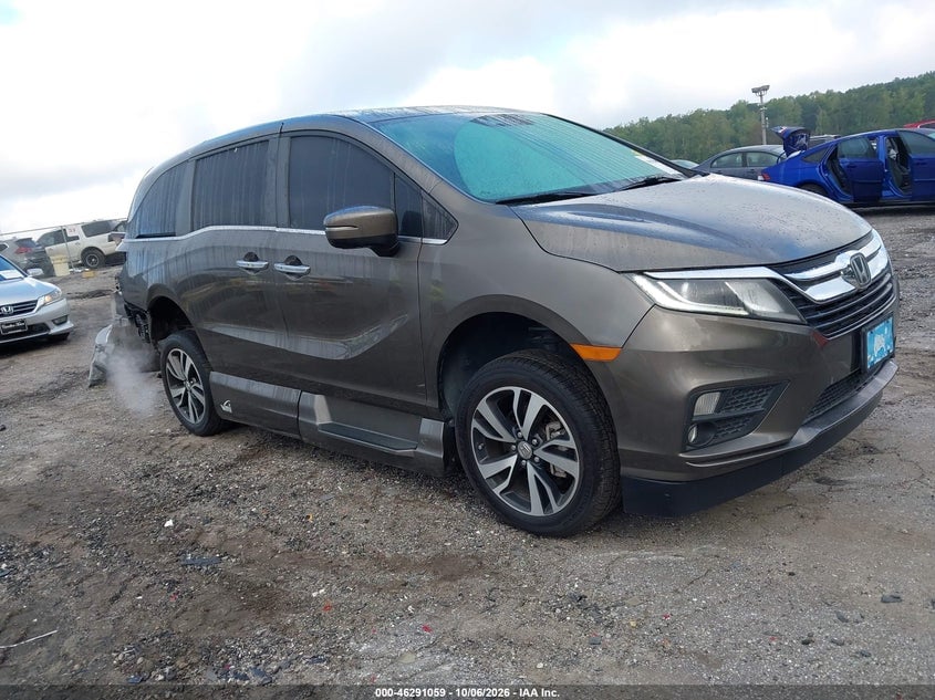 2019 HONDA ODYSSEY EX-L | 5FNRL6H7XKB017850 | UPCARS