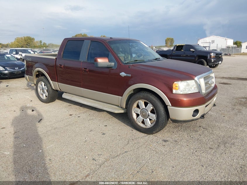 2007 FORD F-150 FX4/LARIAT/XLT | 1FTPW14V77KC91815 | UPCARS