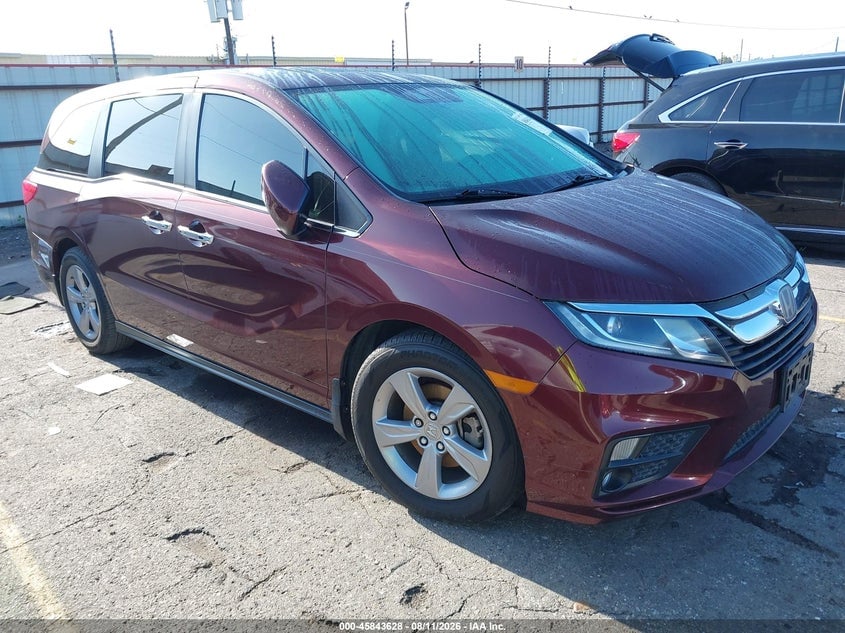 2018 HONDA ODYSSEY EX-L | 5FNRL6H70JB038561 | UPCARS