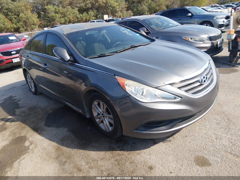 2014 HYUNDAI SONATA GLS | 5NPEB4AC3EH855706 | UPCARS