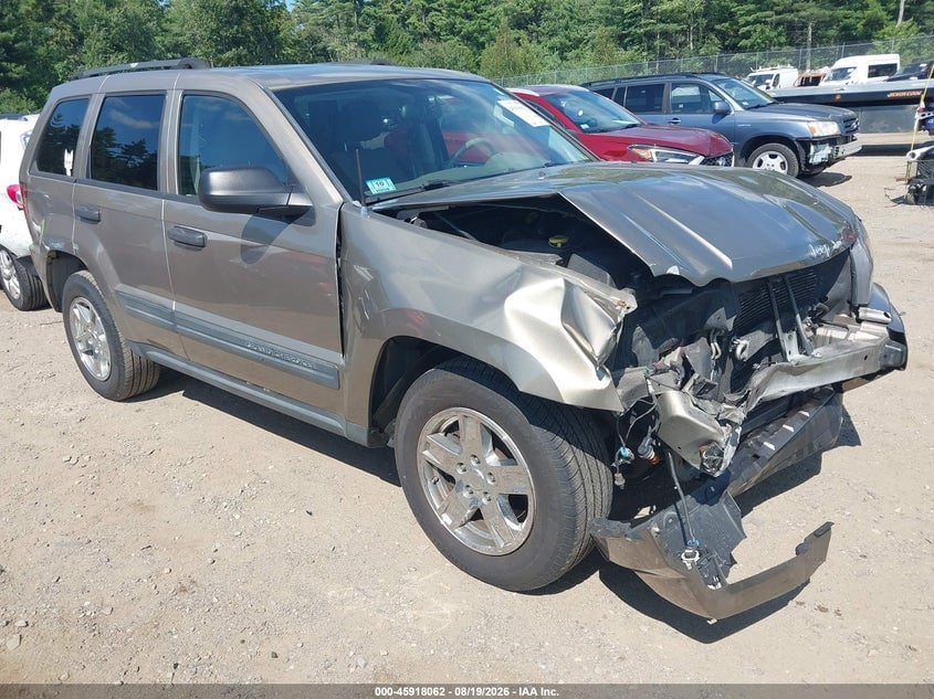 2005 JEEP GRAND CHEROKEE LAREDO | 1J8HS48N75C566501 | UPCARS