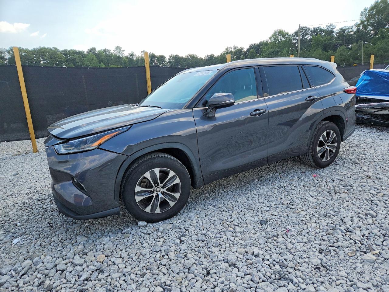 2021 TOYOTA HIGHLANDER XLE | 5TDGZRAH0MS516133 | UPCARS