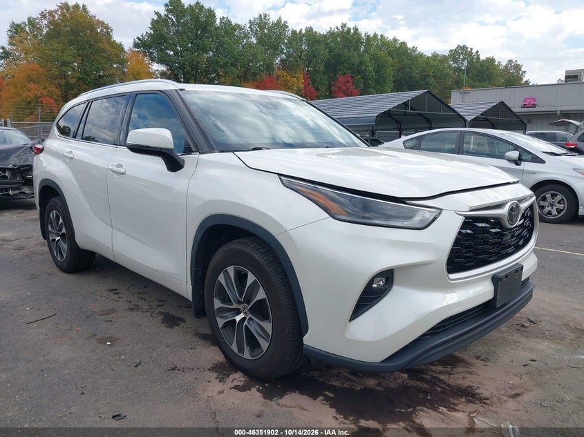 2021 TOYOTA HIGHLANDER XLE | 5TDGZRBH5MS541916 | UPCARS