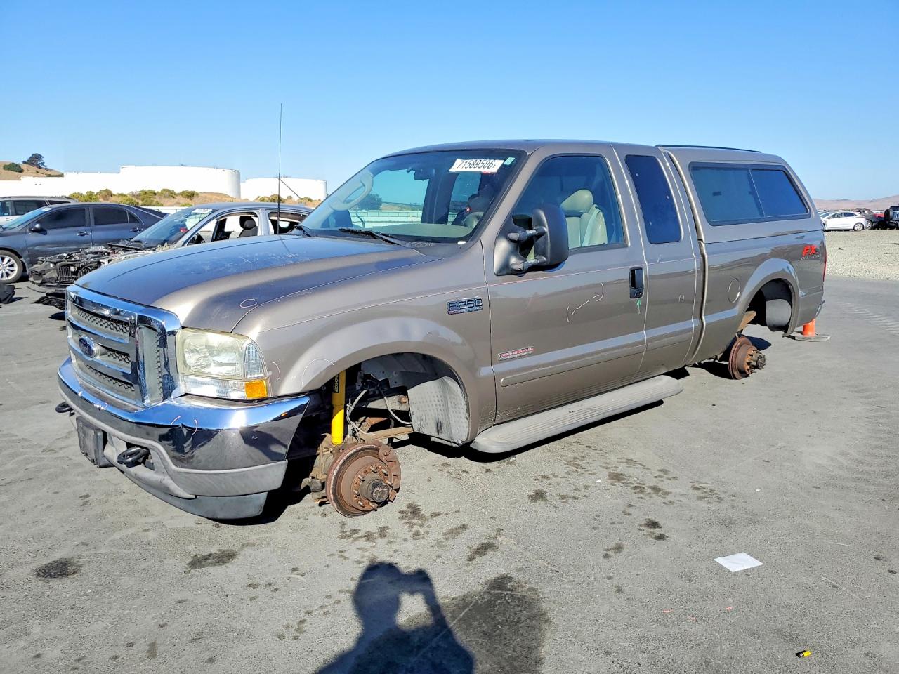 2003 FORD F250 SUPER DUTY | 1FTNX21P63EC53596 | UPCARS