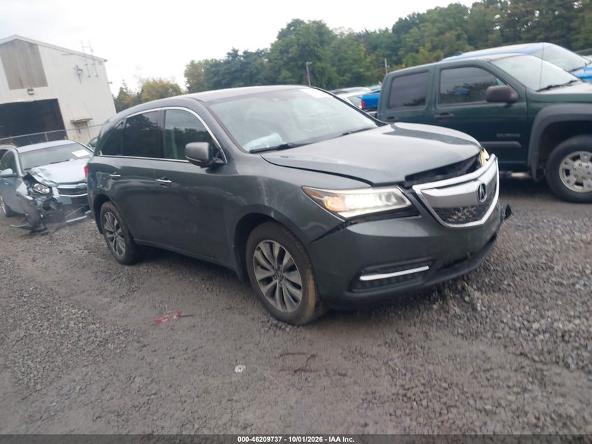 2014 ACURA MDX TECHNOLOGY PACKAGE | 5FRYD4H42EB031599 | UPCARS