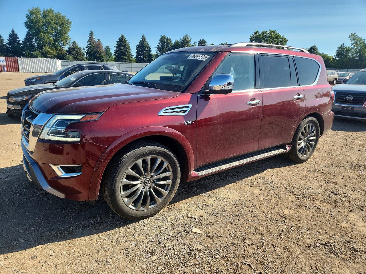 2021 NISSAN ARMADA PLATINUM | JN8AY2DB5M9794942 | UPCARS