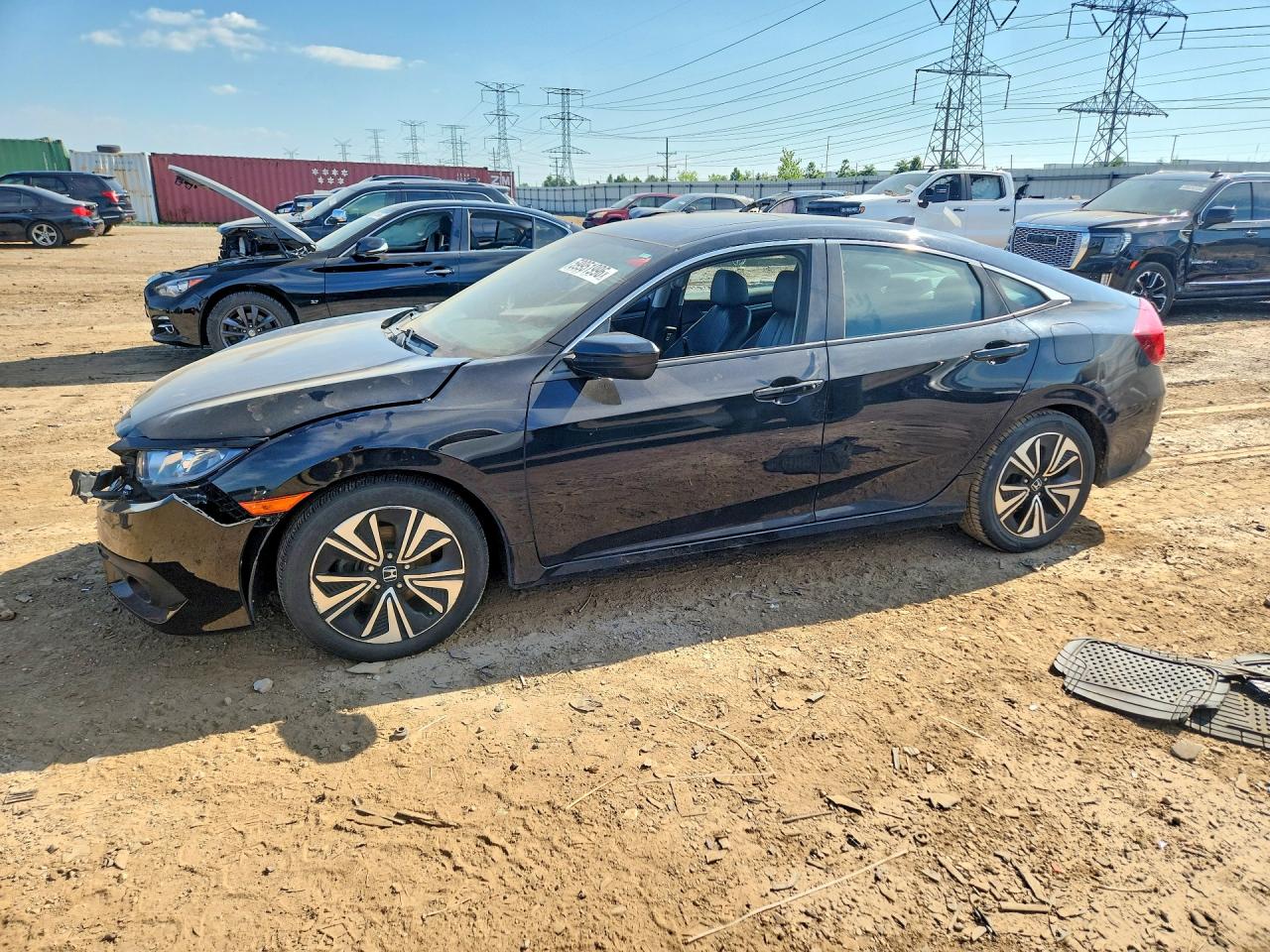 2017 HONDA CIVIC EXL | 19XFC1F71HE019459 | UPCARS
