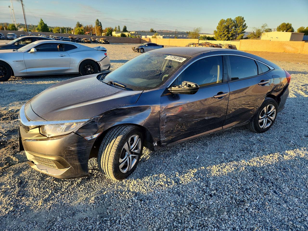 2016 HONDA CIVIC LX | 2HGFC2F51GH561315 | UPCARS