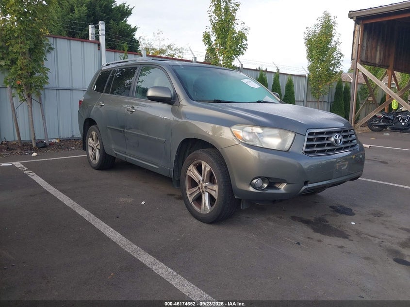 2008 TOYOTA HIGHLANDER SPORT | JTEDS43A282060090 | UPCARS