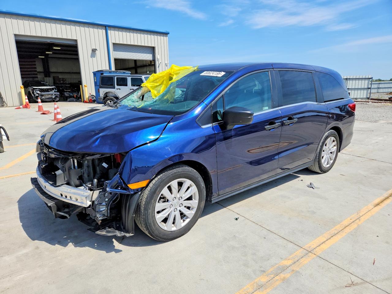 2021 HONDA ODYSSEY LX | 5FNRL6H2XMB001462 | UPCARS