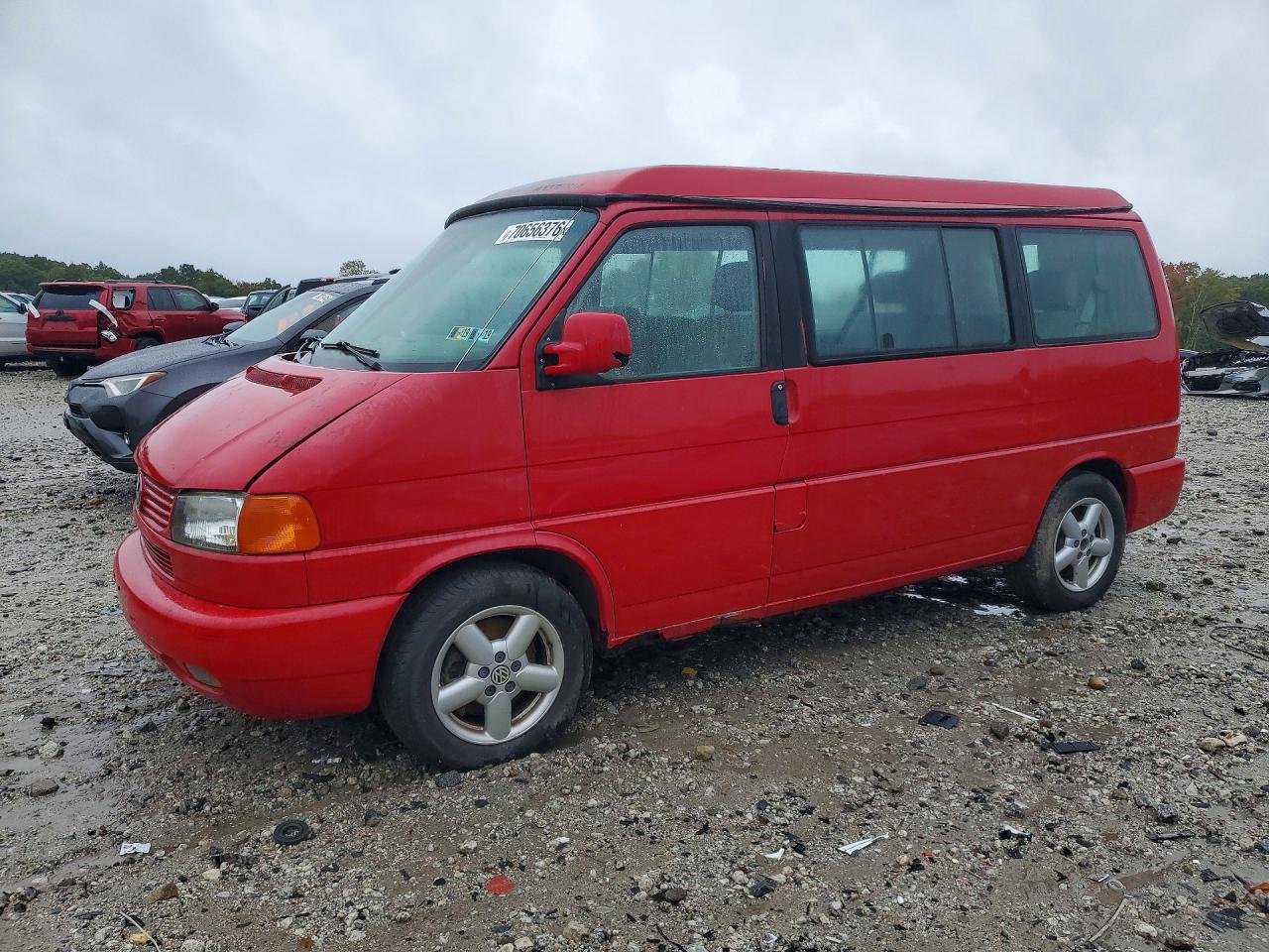 2001 VOLKSWAGEN EUROVAN MV | WV2NB47051H157640 | UPCARS