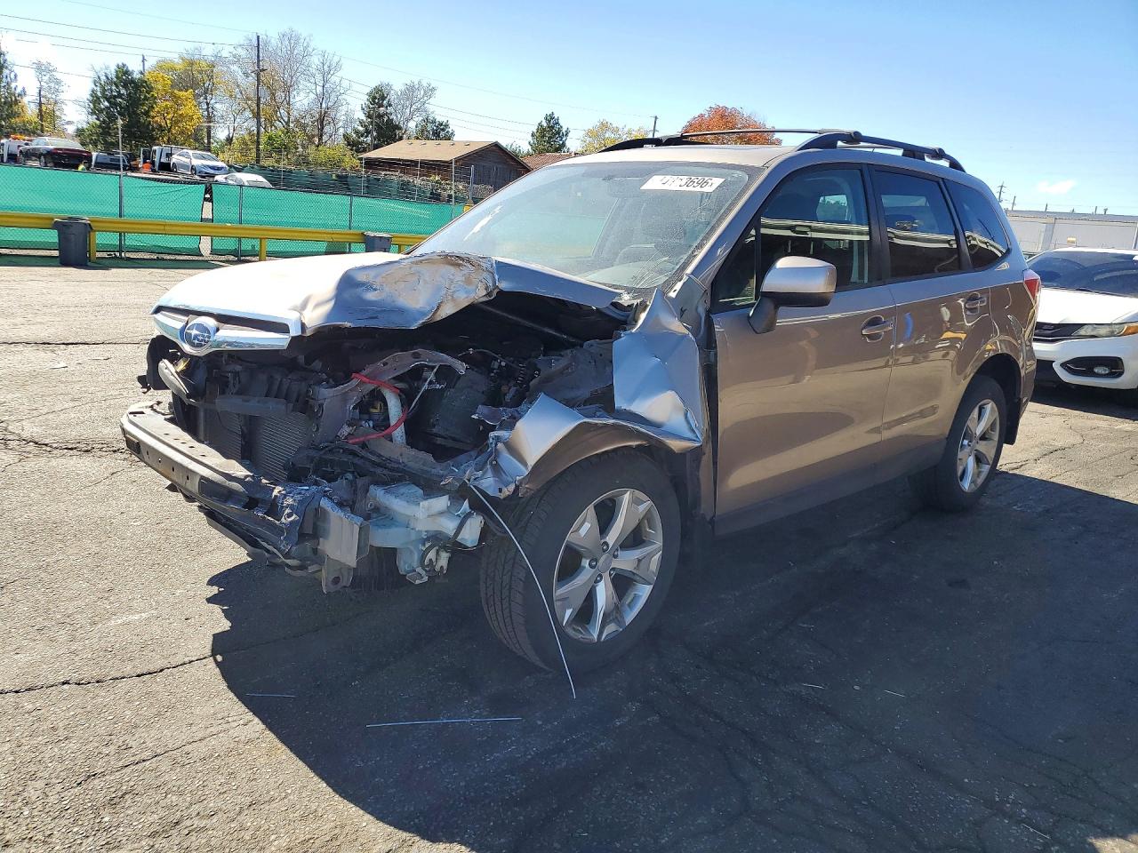 2015 SUBARU FORESTER 2.5I PREMIUM | JF2SJADC4FH583412 | UPCARS