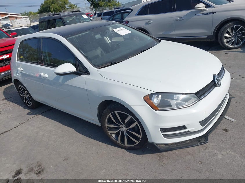 2016 VOLKSWAGEN GOLF TSI SE 4-DOOR | 3VW217AU8GM020078 | UPCARS