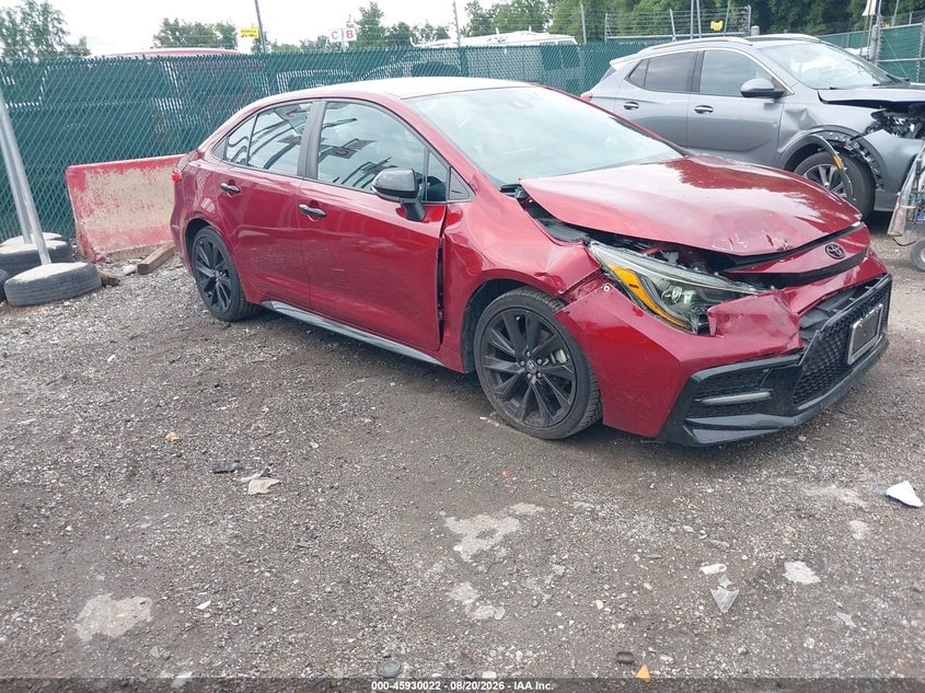 2022 TOYOTA COROLLA SE NIGHTSHADE EDITION | 5YFS4MCE3NP104278 | UPCARS