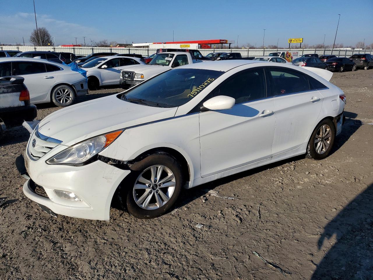 2013 HYUNDAI SONATA GLS | 5NPEB4AC7DH725040 | UPCARS