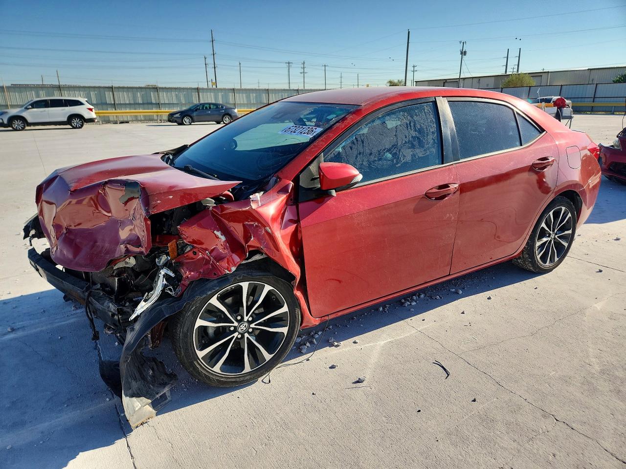 2019 TOYOTA COROLLA SE | 5YFBURHE5KP921396 | UPCARS
