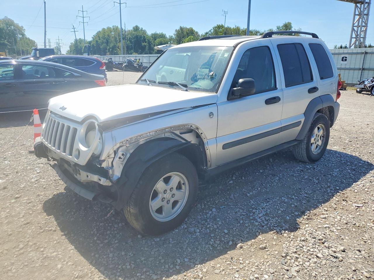 2005 JEEP LIBERTY SPORT | 1J8GL485X5W700215 | UPCARS