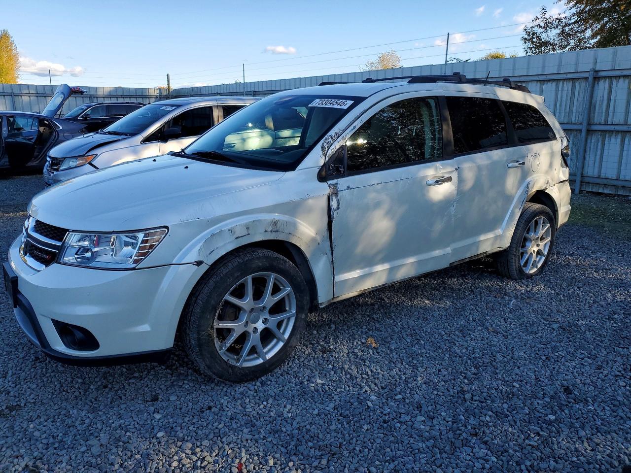 2017 DODGE JOURNEY SXT | 3C4PDCCG3HT514808 | UPCARS