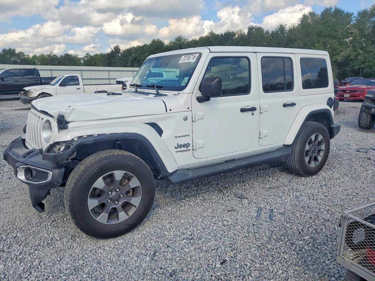 2021 JEEP WRANGLER SAHARA | 1C4HJXEGXMW594579 | UPCARS