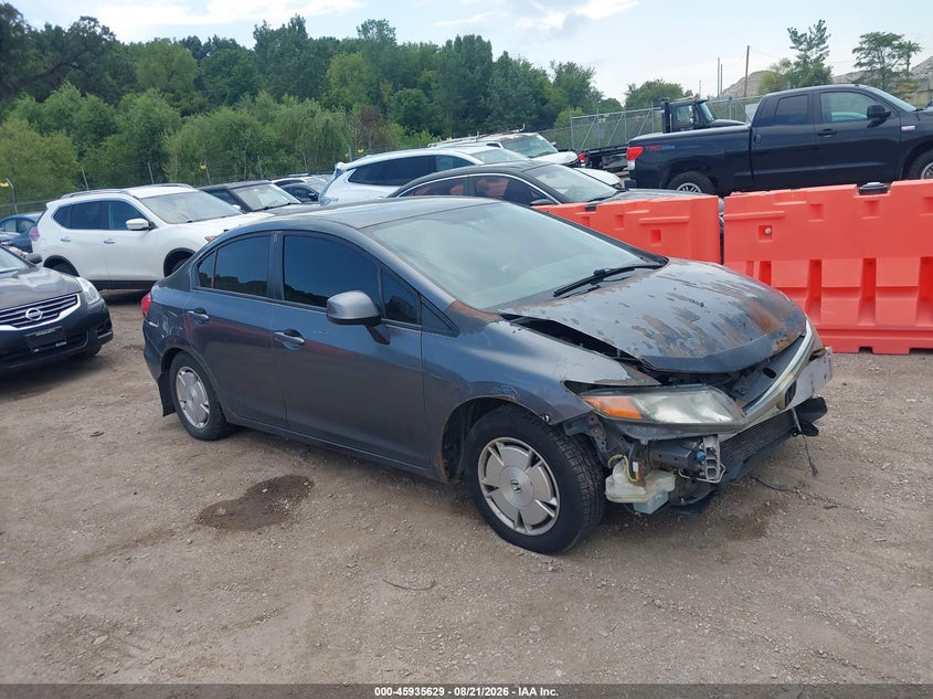 2012 HONDA CIVIC HF | 2HGFB2F62CH320787 | UPCARS