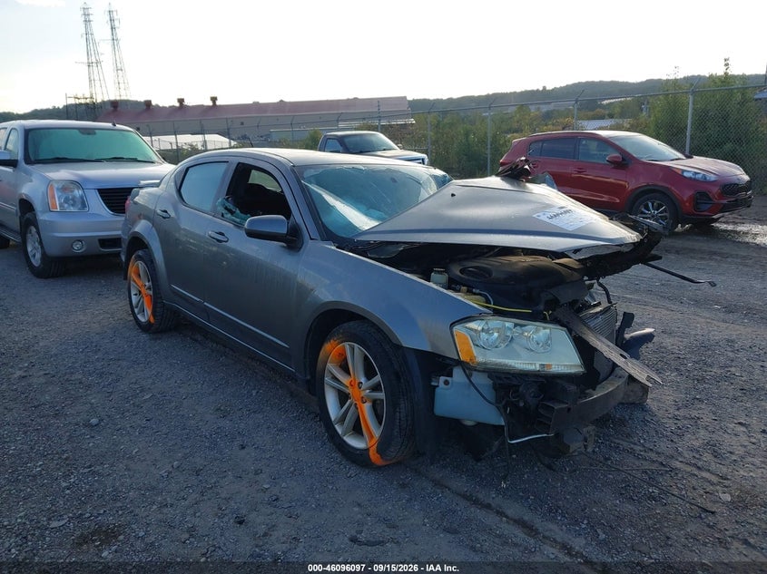2012 DODGE AVENGER SXT PLUS | 1C3CDZEG7CN309312 | UPCARS