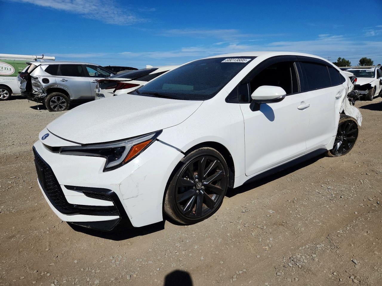 2024 TOYOTA COROLLA SE | JTDBCMFE5R3042119 | UPCARS