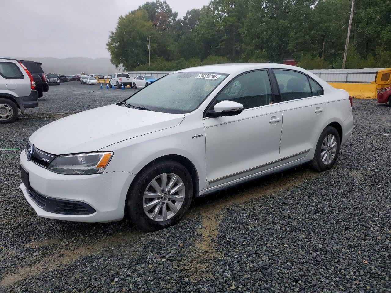 2014 VOLKSWAGEN JETTA HYBRID | 3VW637AJ5EM207955 | UPCARS