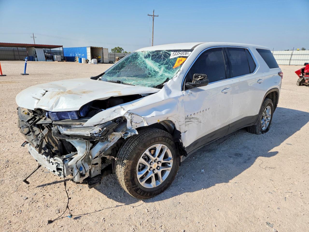 2023 CHEVROLET TRAVERSE LS | 1GNERFKW0PJ118710 | UPCARS
