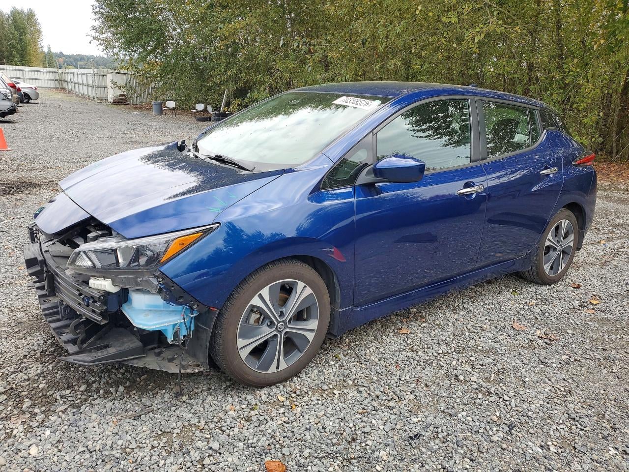 2022 NISSAN LEAF SV | 1N4AZ1CV8NC555037 | UPCARS
