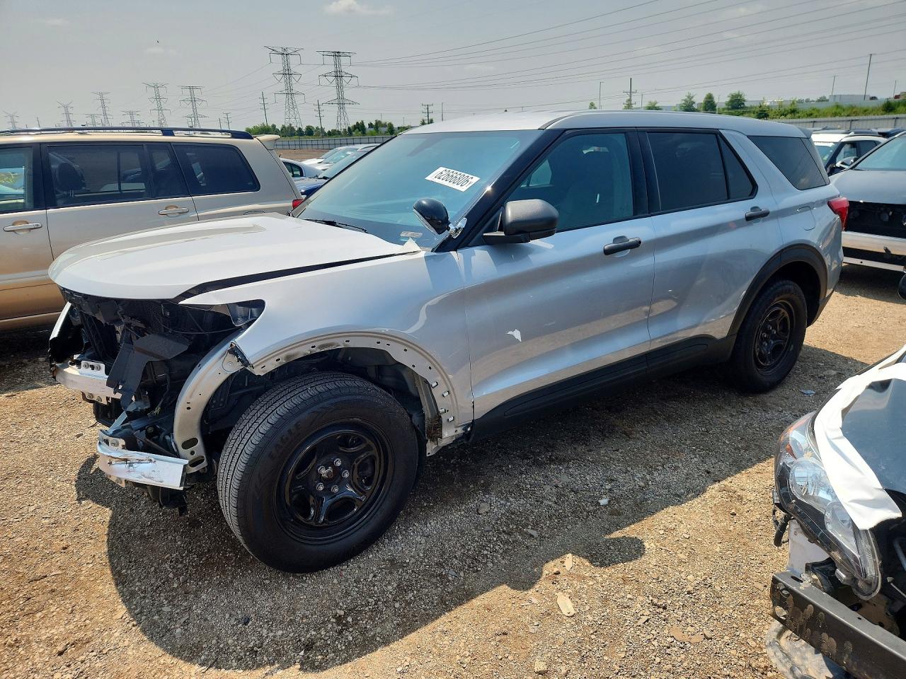 2023 FORD EXPLORER POLICE INTERCEPTOR | 1FM5K8AB0PGA32619 | UPCARS
