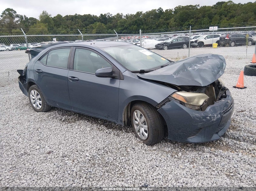 2016 TOYOTA COROLLA LE | 5YFBURHE1GP489686 | UPCARS