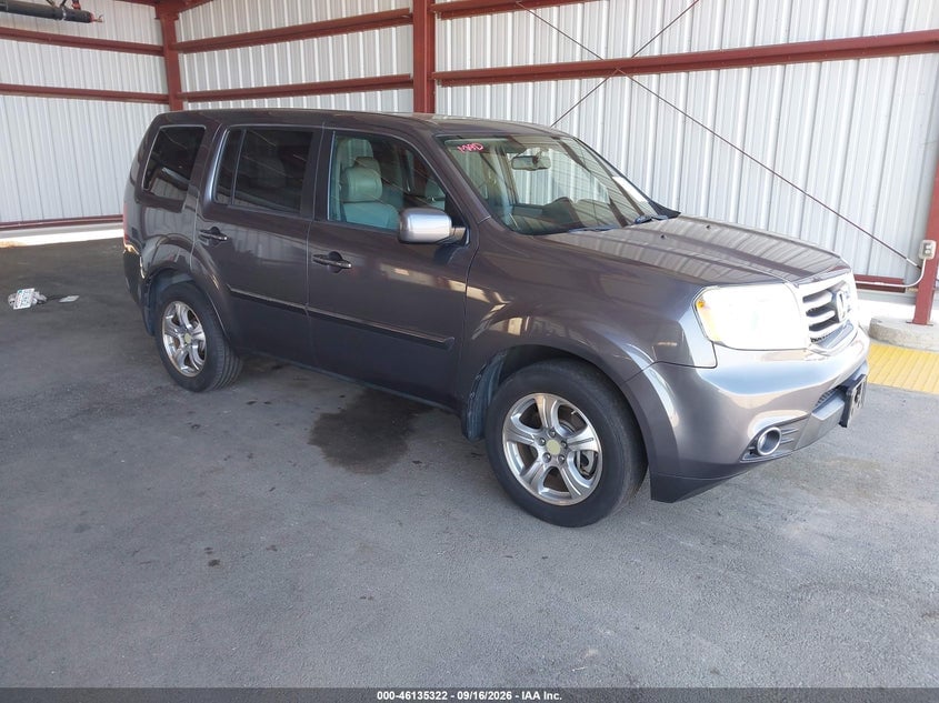 2014 HONDA PILOT EX-L | 5FNYF3H55EB017842 | UPCARS