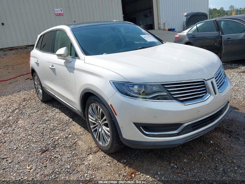 2016 LINCOLN MKX RESERVE | 2LMTJ6LP8GBL41905 | UPCARS