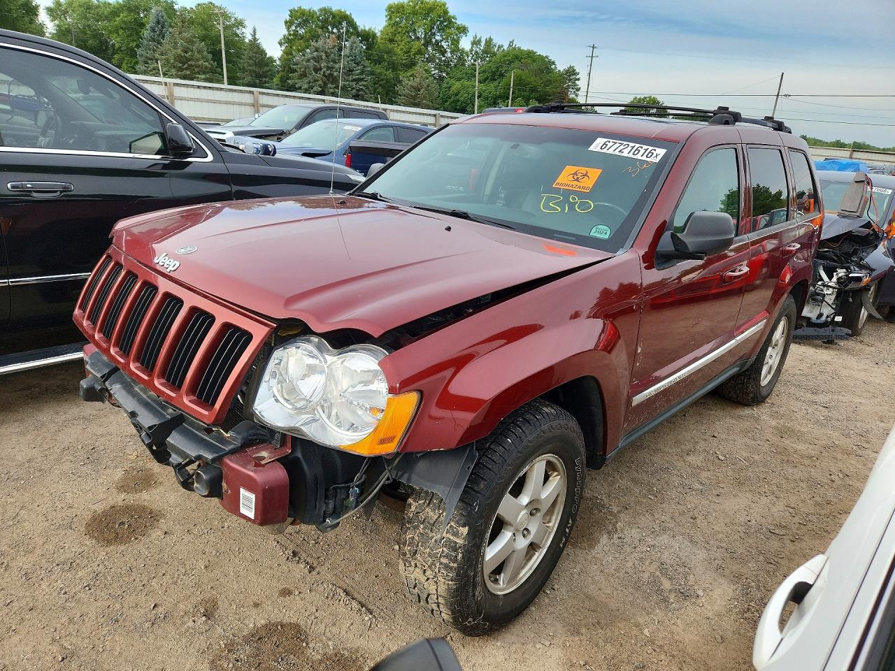 2009 JEEP GRAND CHER LAREDO | 1J8GR48K29C513076 | UPCARS