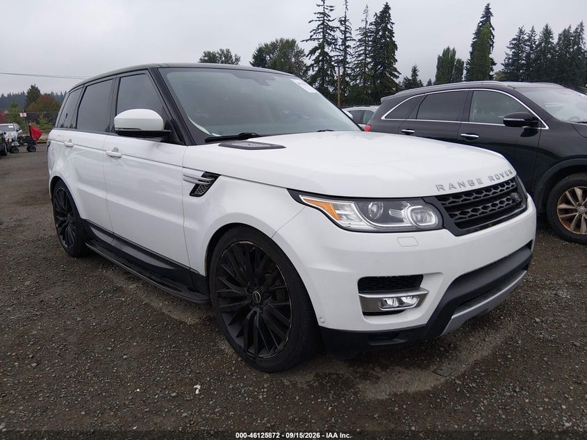 2015 LAND ROVER RANGE ROVER SPORT 3.0L V6 SUPERCHARGED HSE | SALWR2VF7FA518434 | UPCARS