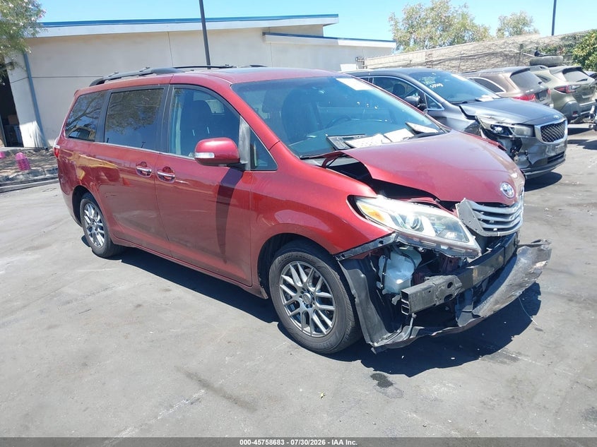 2015 TOYOTA SIENNA LIMITED PREMIUM 7 PASSENGER | 5TDDK3DC4FS121024 | UPCARS