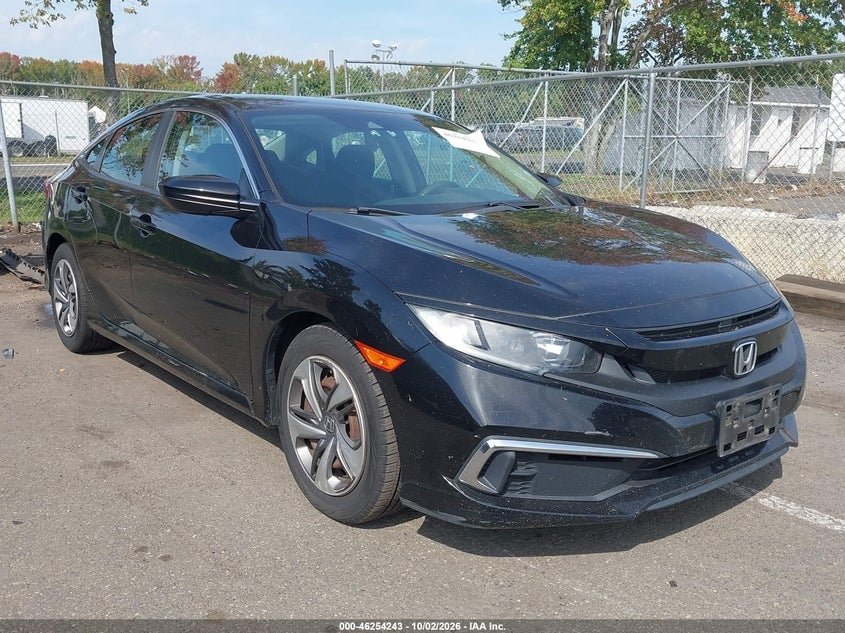 2019 HONDA CIVIC LX | 2HGFC2F66KH585577 | UPCARS