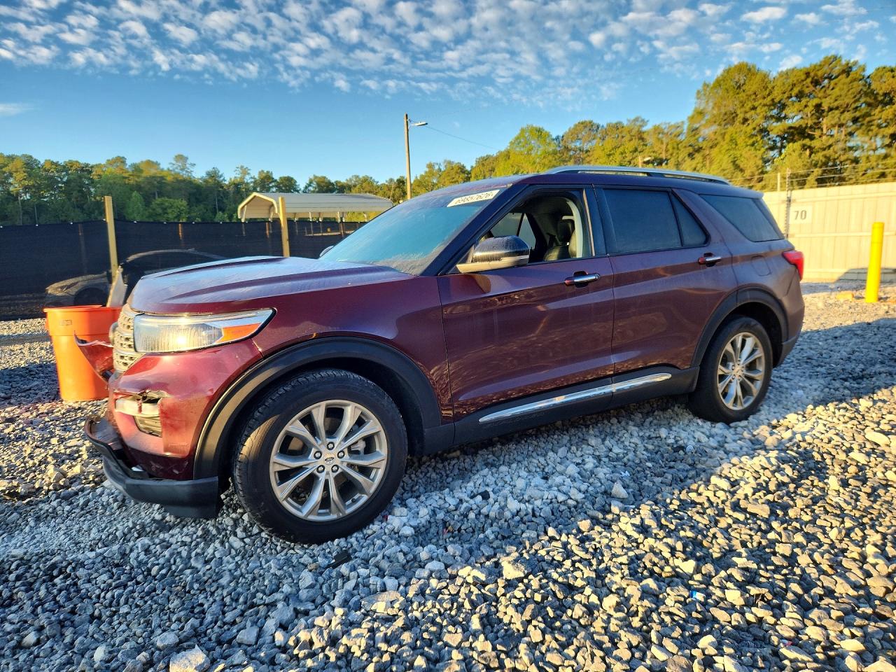 2022 FORD EXPLORER LIMITED | 1FMSK7FH0NGB24756 | UPCARS