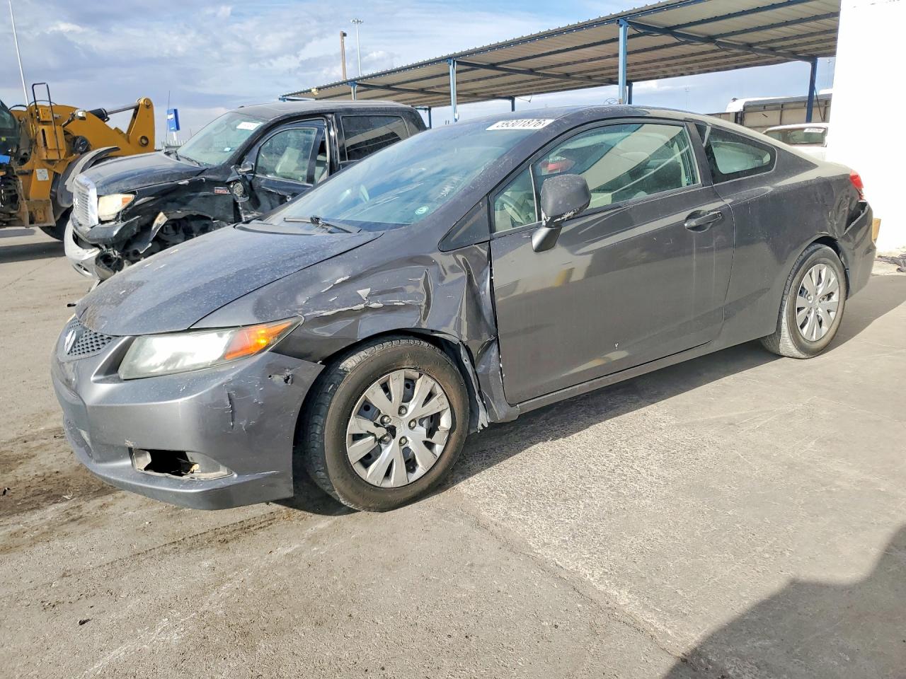 2012 HONDA CIVIC LX | 2HGFG3B55CH549002 | UPCARS