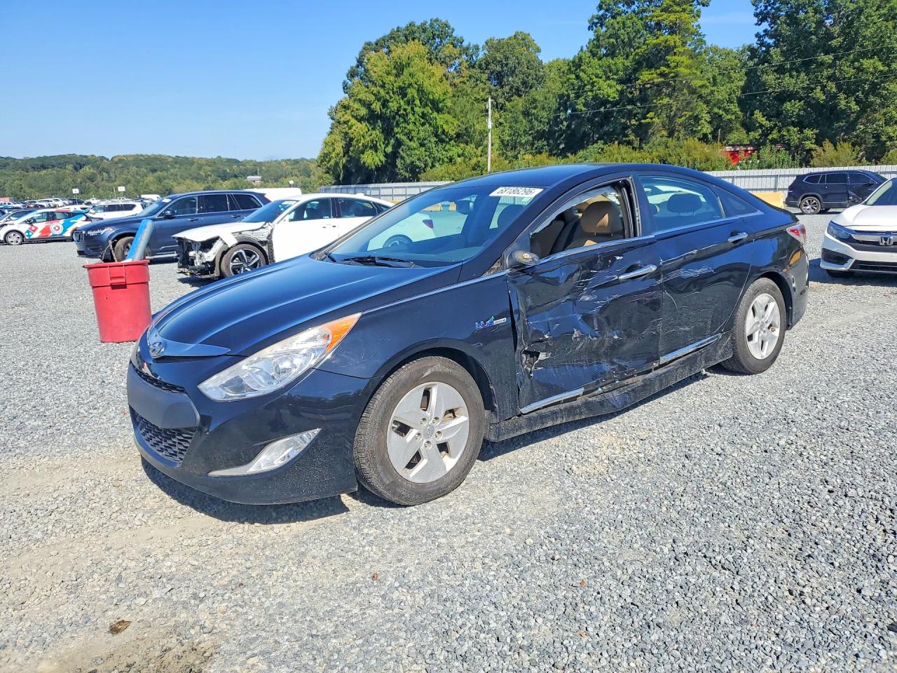 2012 HYUNDAI SONATA HYBRID | KMHEC4A47CA025977 | UPCARS