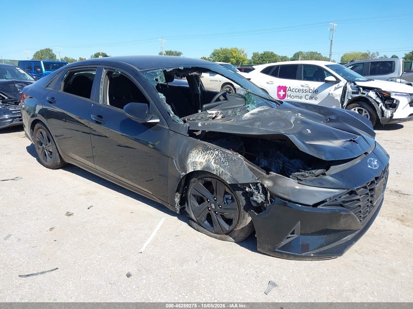 2023 HYUNDAI ELANTRA HYBRID BLUE | KMHLM4AJ1PU072064 | UPCARS