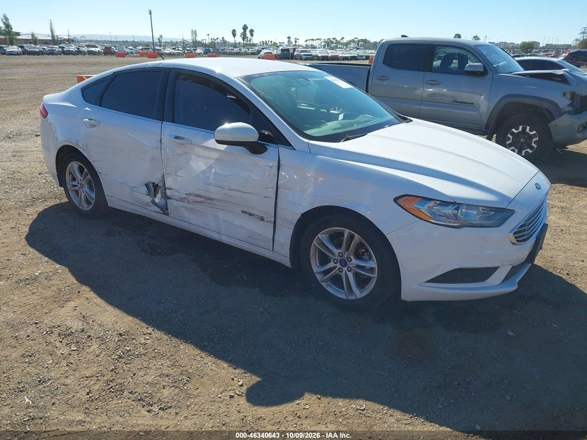 2018 FORD FUSION HYBRID SE | 3FA6P0LU2JR277423 | UPCARS