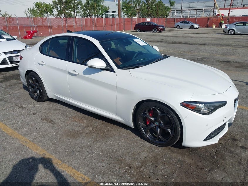 2018 ALFA ROMEO GIULIA TI SPORT RWD | ZARFAECN7J7594080 | UPCARS