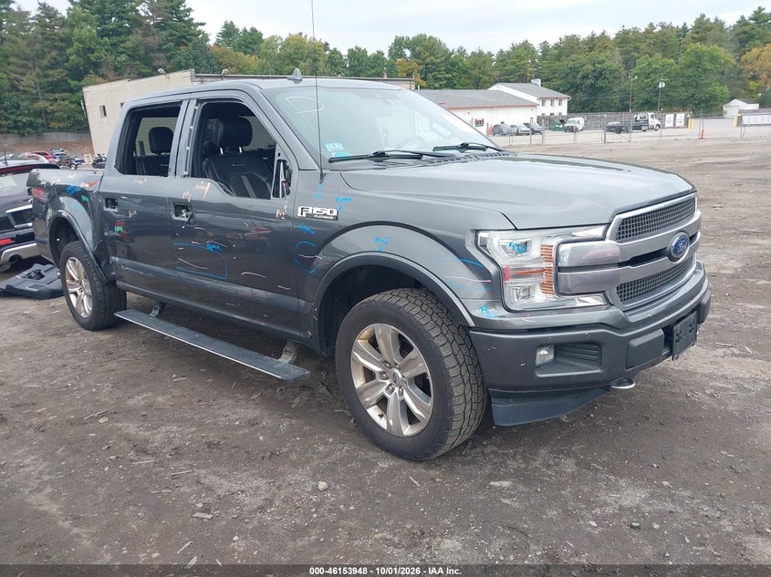 2018 FORD F-150 PLATINUM | 1FTEW1EG6JFE52775 | UPCARS