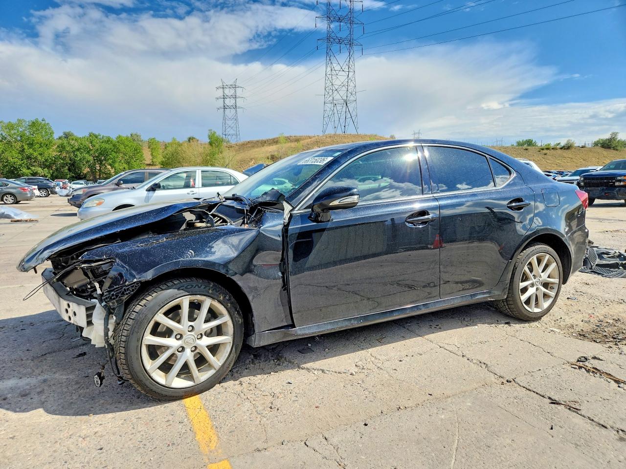 2012 LEXUS IS 250 | JTHCF5C20C5060520 | UPCARS
